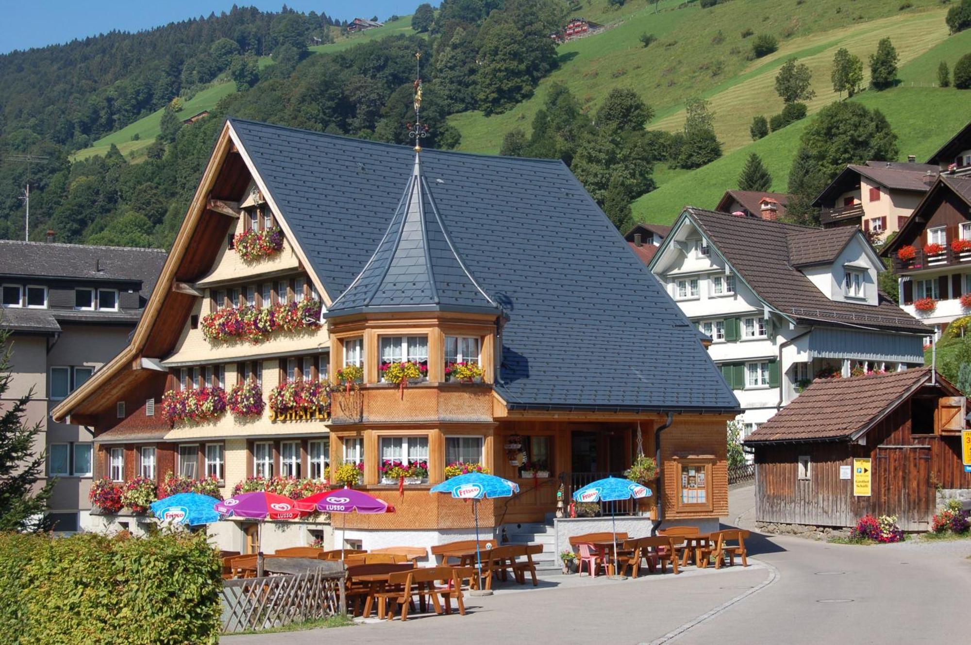Gasthaus Schaefli Alt St. Johann Exteriör bild