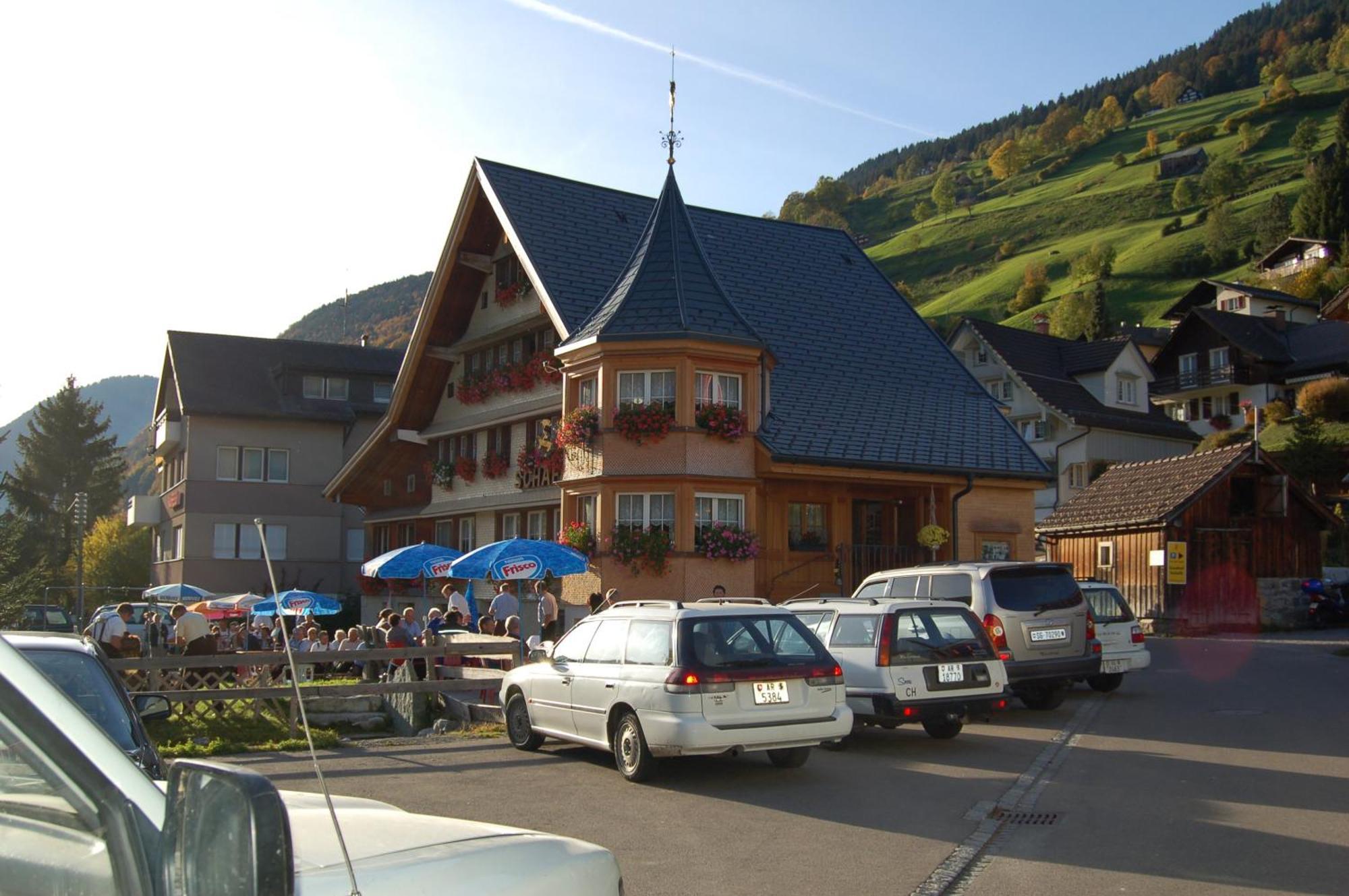 Gasthaus Schaefli Alt St. Johann Exteriör bild