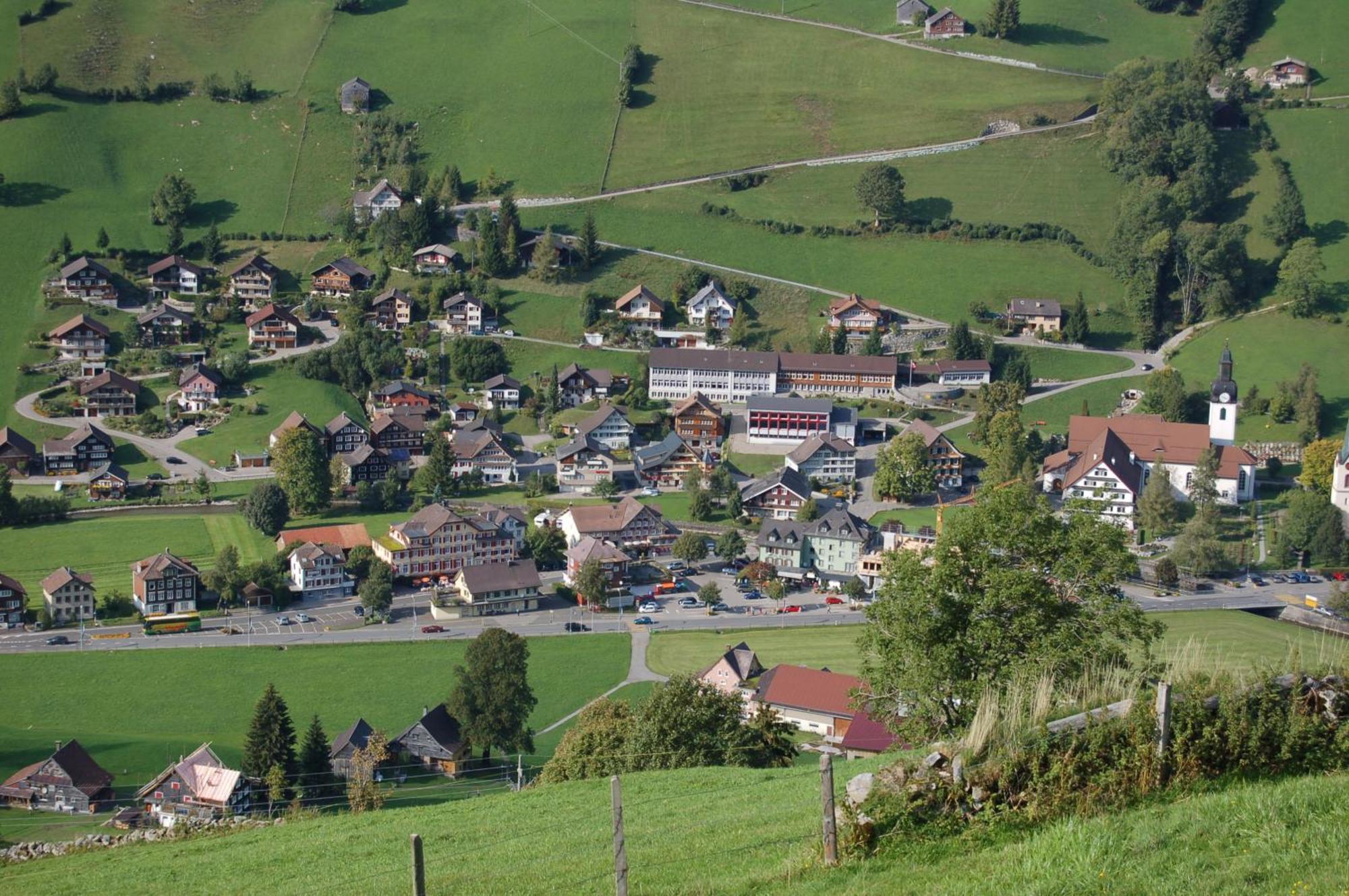 Gasthaus Schaefli Alt St. Johann Exteriör bild