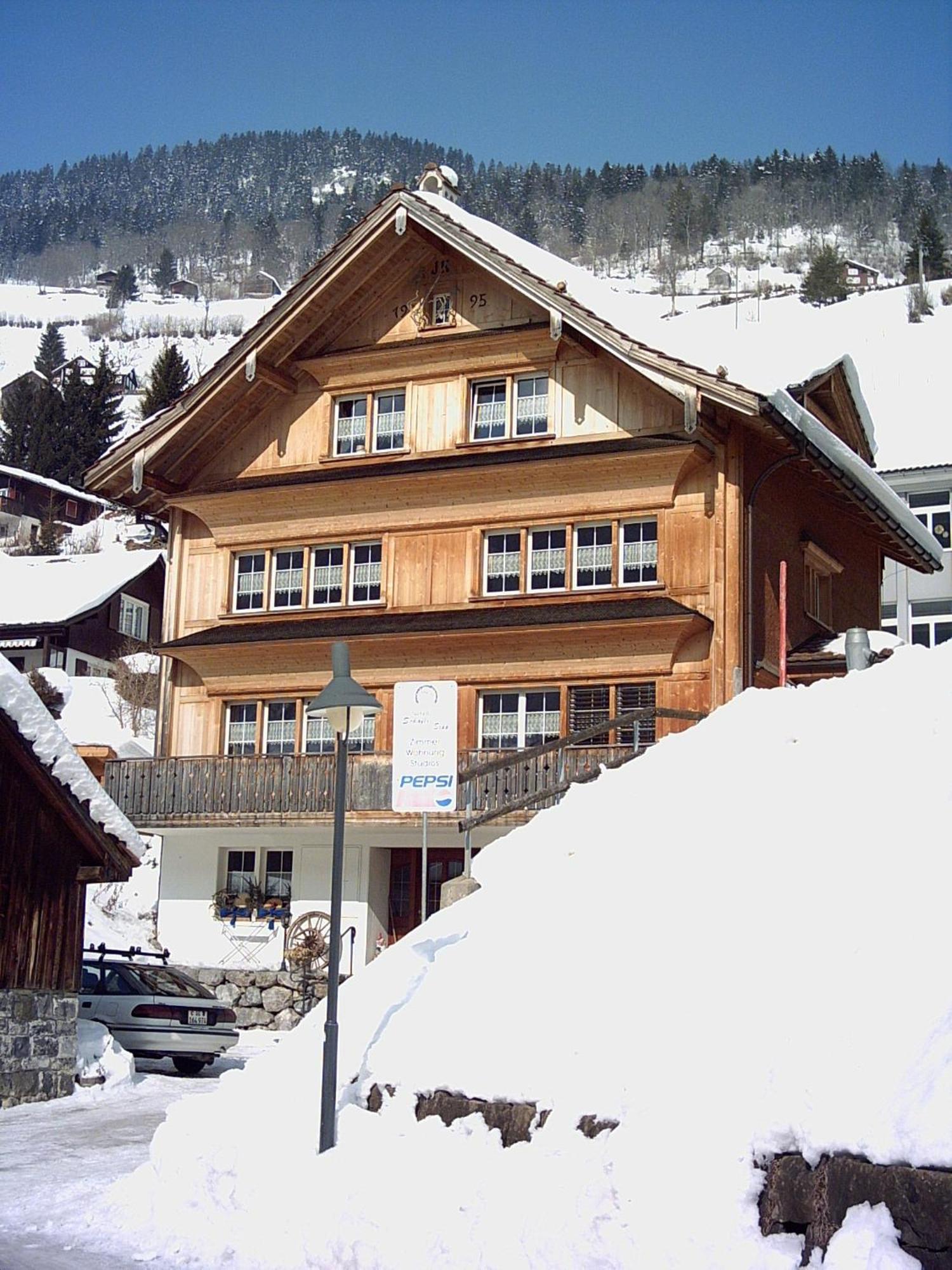 Gasthaus Schaefli Alt St. Johann Exteriör bild